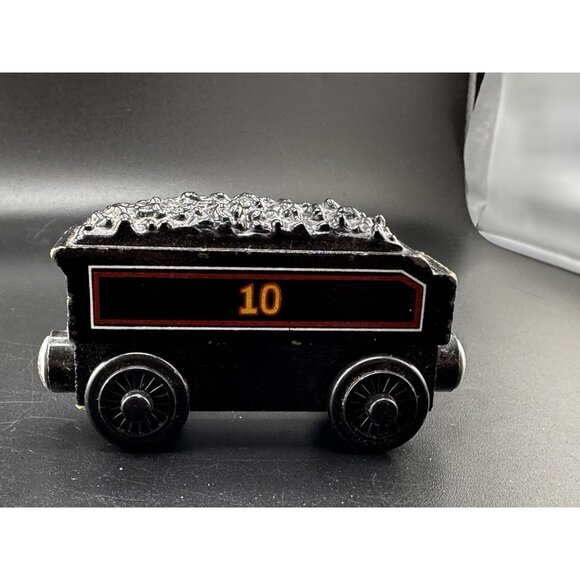Thomas and Friends Wooden Railway Douglas Tender Car Coal 10 Wood Train 2002 Vtg - Picture 2 of 9